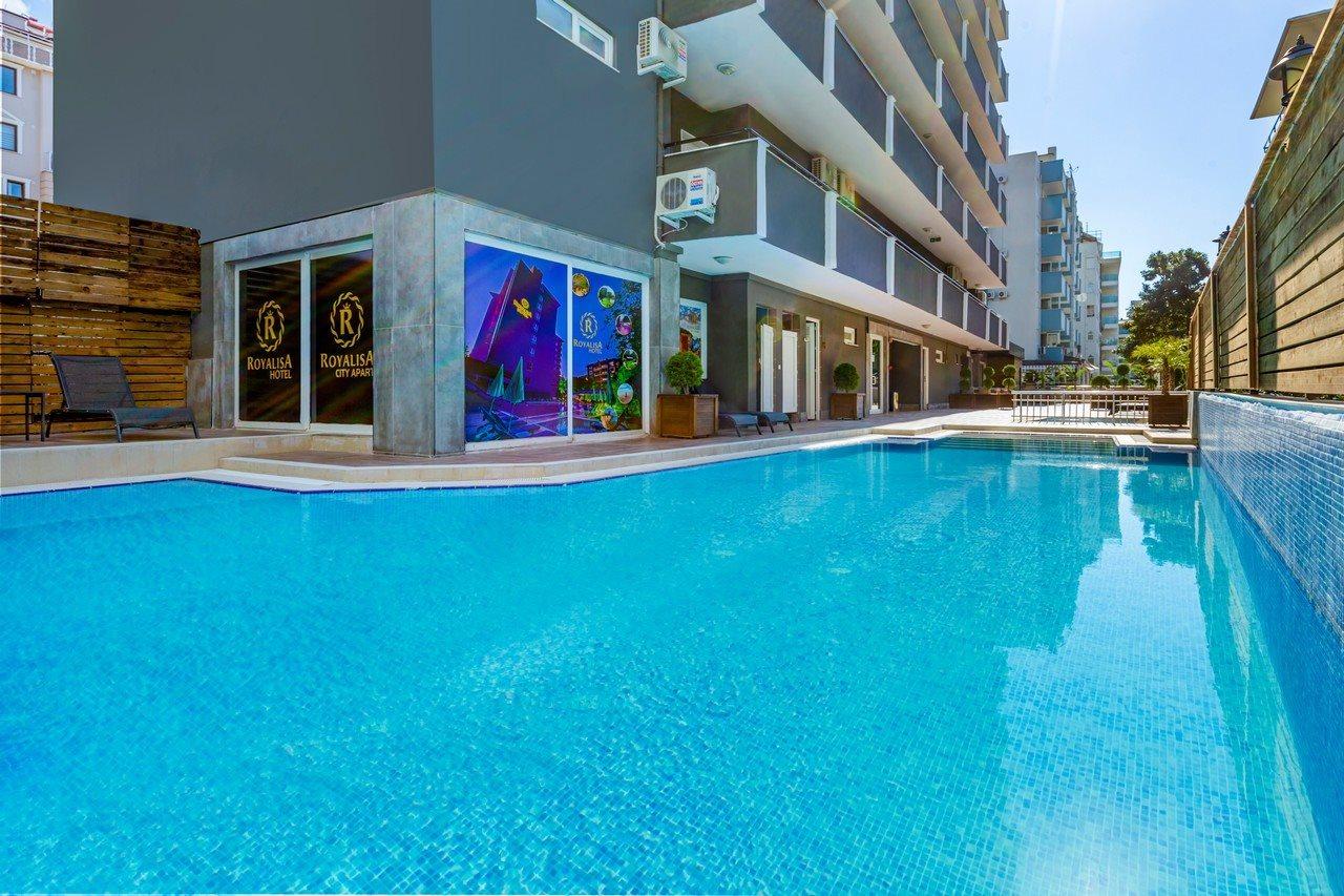 Royalisa City Apart Hotel Alanya Buitenkant foto